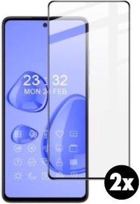 Samsung Galaxy A12 Screenprotector Glas 2 Stuks Volledig Dekkend Screenprotector Bol