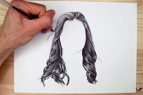 How To Draw A Girl Hair