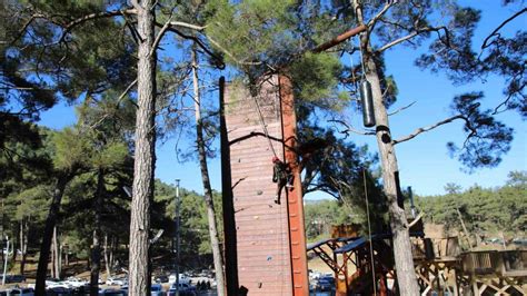 Alanya Belediyesi macera parkı vatandaşın uğrak yeri oldu