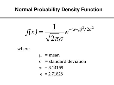 PPT Continuous Probability Distributions PowerPoint Presentation