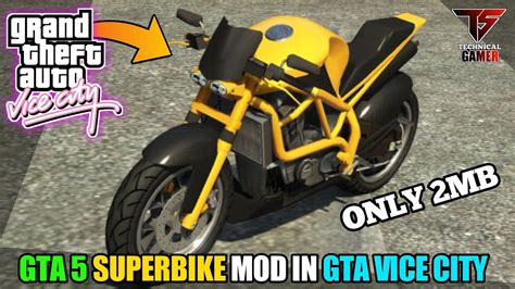 GTA 5 DINKA AKUMA BIKE MOD FOR GTA VICE CITY ONLY 3MB YouTube