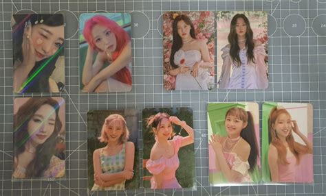 Wtt Loona Everline Flip That Md Photocards Holos Card Holder Heejin