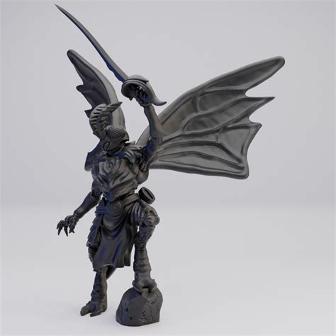 Hot Goblin モスフォーク戦士 ミニチュア ホットゴブリン 昆虫型TRPGフィギュア