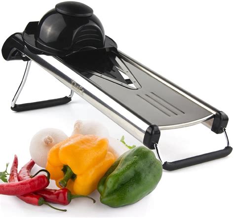 New Chef S Inspirations Premium V Blade Stainless Steel Mandoline Food