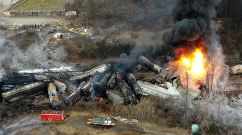 Norfolk Southern Settles An East Palestine Train Derailment Suit For