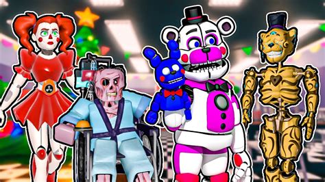 Unlocking 4th Closet Fnaf Character Skins In Roblox Tprr Youtube