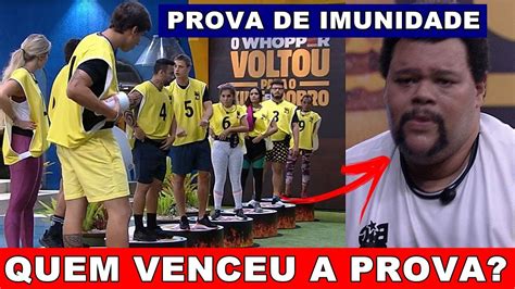 Quem Venceu A Prova De Imunidade Resist Ncia Bruguer King Veja Como