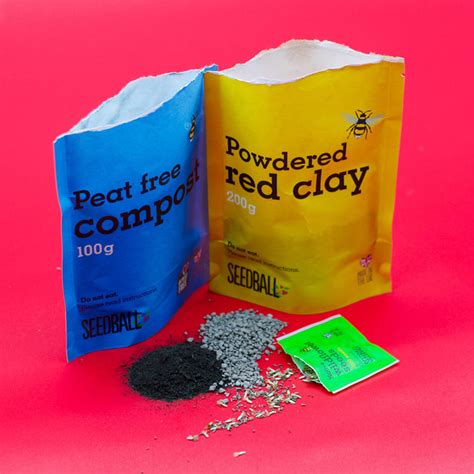 buy native wildflower seed ball making kit  worm  turned