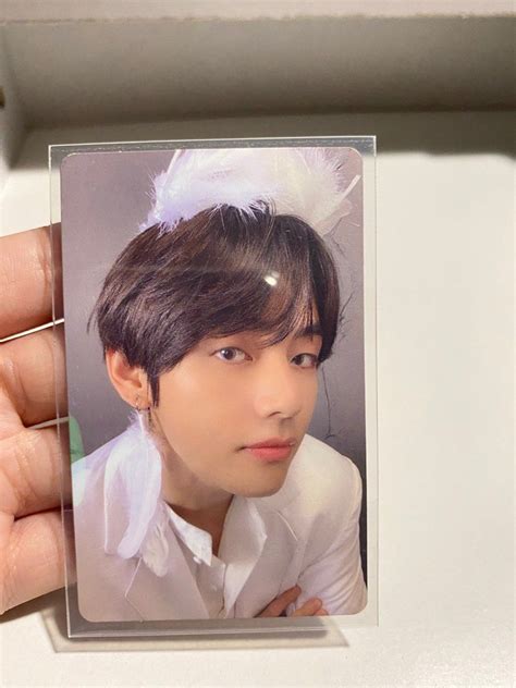 BTS PHOTOCARD TAEHYUNG MOTS7 V1 ALBUM PC V MAP OF THE SOUL SEVEN