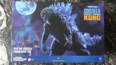 Godzilla Vs Kong Hiya Toys Heat Ray Translucent Figur Monsterverse