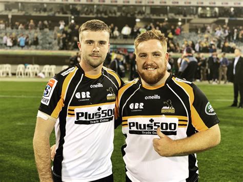 Brumbies on Twitter: "Mack Hansen and Tom Ross - Clubmates, teammates ...