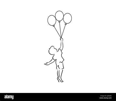 Tenue De Ballon Banque D Images Vectorielles Alamy