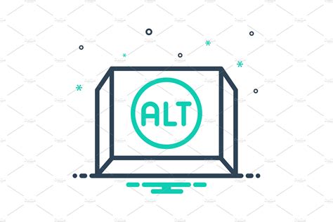 Alt Shortcut Key Mix Icon Masterbundles