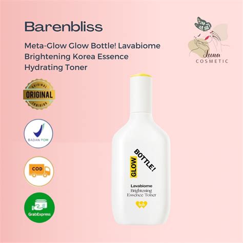 Jual Bnb Barenbliss Meta Glow Glow Bottle Lavabiome Brightening Korea Essence Hydrating Toner