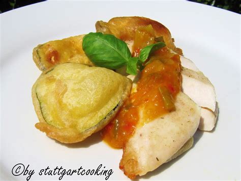 Stuttgartcooking H Hnchenbrust An Aprikosen Chutney Und Zucchini Im