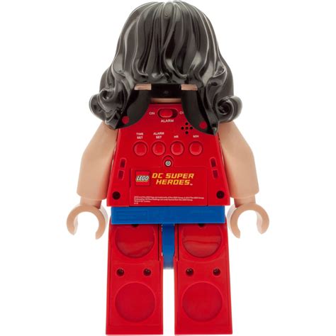 Lego® Dc Comics Super Heroes Wonder Woman Minifigure Clock