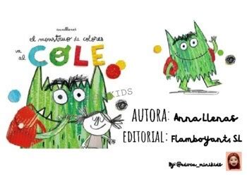 Actividad Para Cuento El Monstruo De Colores Va Al Cole Activity For