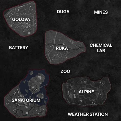 Warzone's (Supposed) New Map Layout : CODWarzone