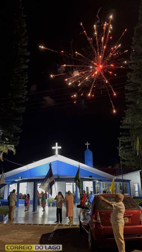 Festa Da Padroeira Re Ne Milhares De Fi Is Em Diamante Do Oeste E Marca