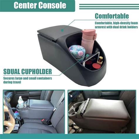 MOOSUN Asiento Universal Para Camionetabanco De Contratista Consola