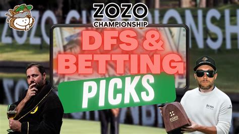 DFS Betting Picks For The 2022 ZoZo Championship At Accordia Golf