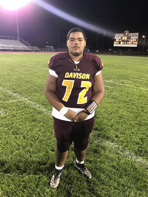 Davison 2021 DT Jayce Castro is visiting Saginaw Valley State on 04/20 ...