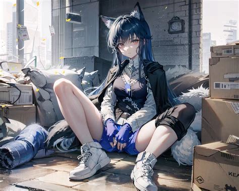 【明日方舟】迟到的情人节巧克力（德克萨斯x博士） 哔哩哔哩