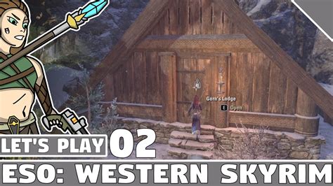 02 The Gathering Storm Quest ESO Western Skyrim Let S Play Elder