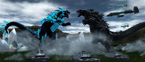 Godzilla Vs Space Godzilla 2. by TeddyBlackBear2040 on DeviantArt