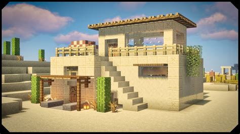 Desert House Minecraftbuilds Minecraft Houses Minecr