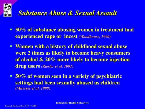 Ppt Trauma And Substance Abuse Powerpoint Presentation Free Download