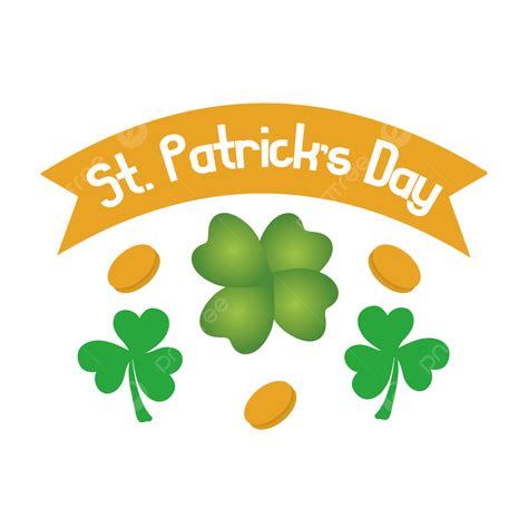 Yellow Label Saint Patricks Day Font Svg Yellow Label St Patricks Day Png And Vector With