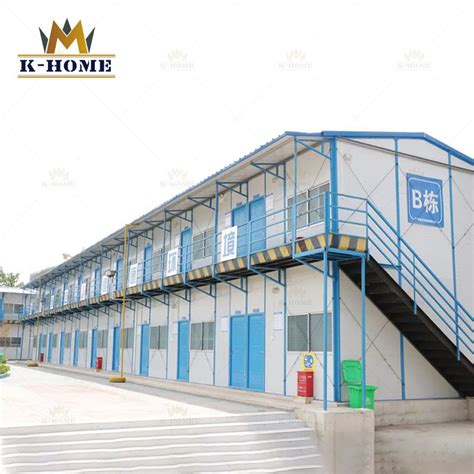 Prefab Modular Steel Prefabricated Labour Hutment China Low Cost