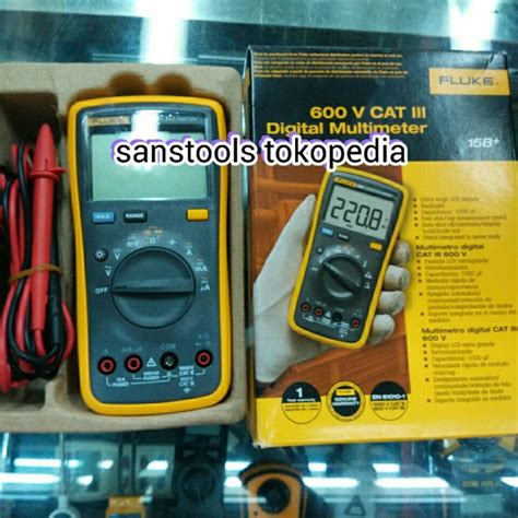 Jual Digital Multimeter Multitester Digital Fluke B Shopee