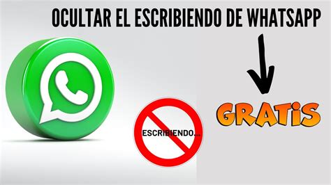 Ocultar El Escribiendo De WHATSAPP 2023 YouTube