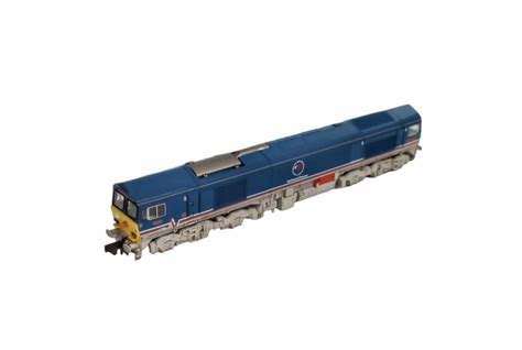 Dapol 2d 005 003 Class 59 59204 National Power Blue N Gauge Diesel Locomotive