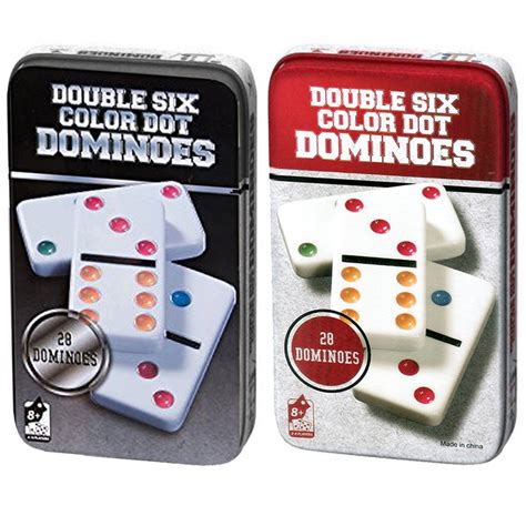 Double Six Color Dot Dominoes Game Trust