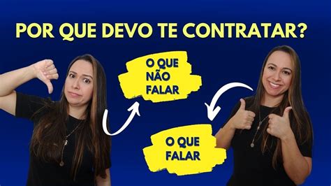 Por Que Devo Te Contratar Saiba Como Responder Youtube