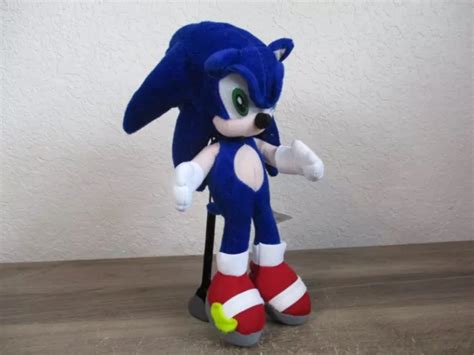 Toy Network Sonic The Hedgehog Sega Blue Plush Doll Stuffed Figure