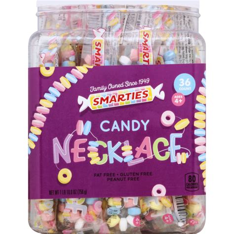 Smarties Candy Necklace 36 Each Instacart