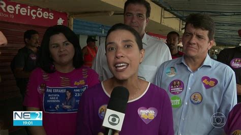 Raquel Lyra Faz Campanha No Recife Diz Que Vai Criar Programas Para