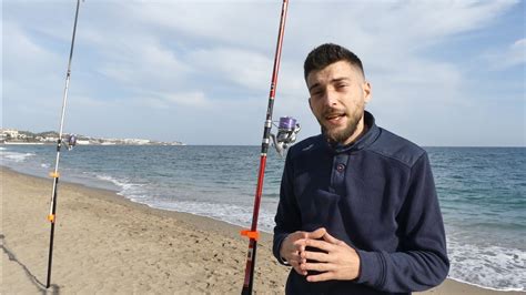 Jornada surfcasting en la playa cala de Mijas en Málaga YouTube