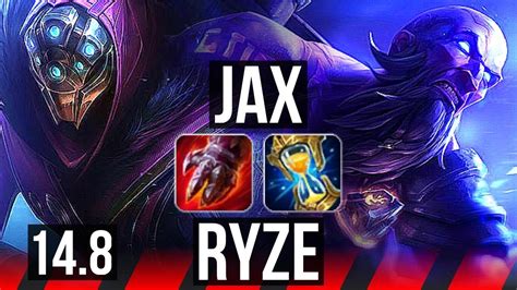 Jax Vs Ryze Top 42k Dmg Dominating Rank 15 Br Challenger 148