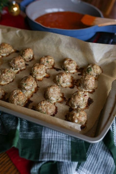 Easy Baked Turkey Meatballs