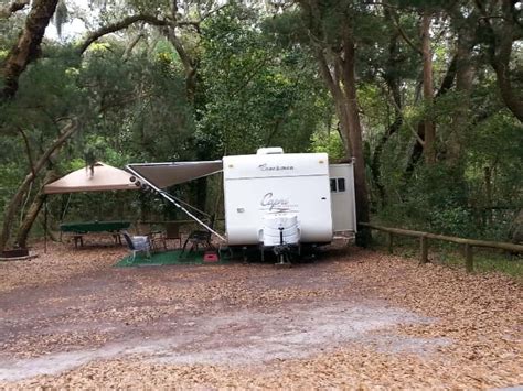 Fort Clinch State Park Amelia River Campground in Fernandina Beach ...