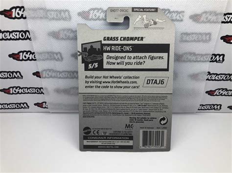 2020 Hot Wheels Grass Chomper Treasure Hunt Mainline Hw Ride Ons