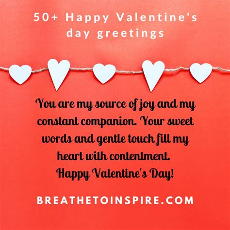 50+ Cute Valentine's Day Greetings For Everyone - Breathe To Inspire