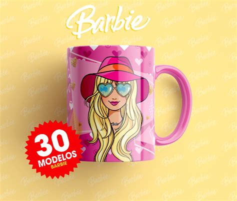 Plantillas Dise Os Barbie Sublimar Tazas T Imprimikits