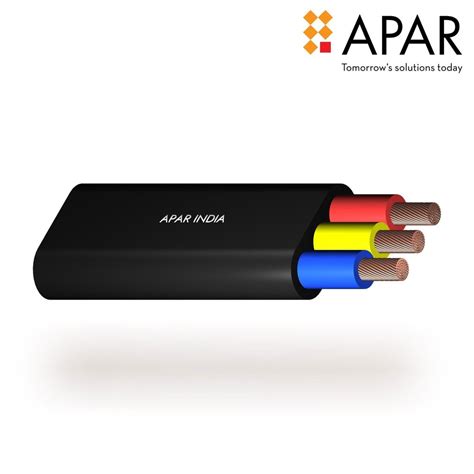 Apar Unicab Flexible Copper Conductor Core Flat Cables For