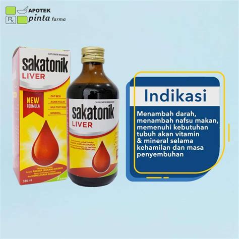 Jual Multivitamin Mineral Sakatonik Liver Syrup Ml Di Seller